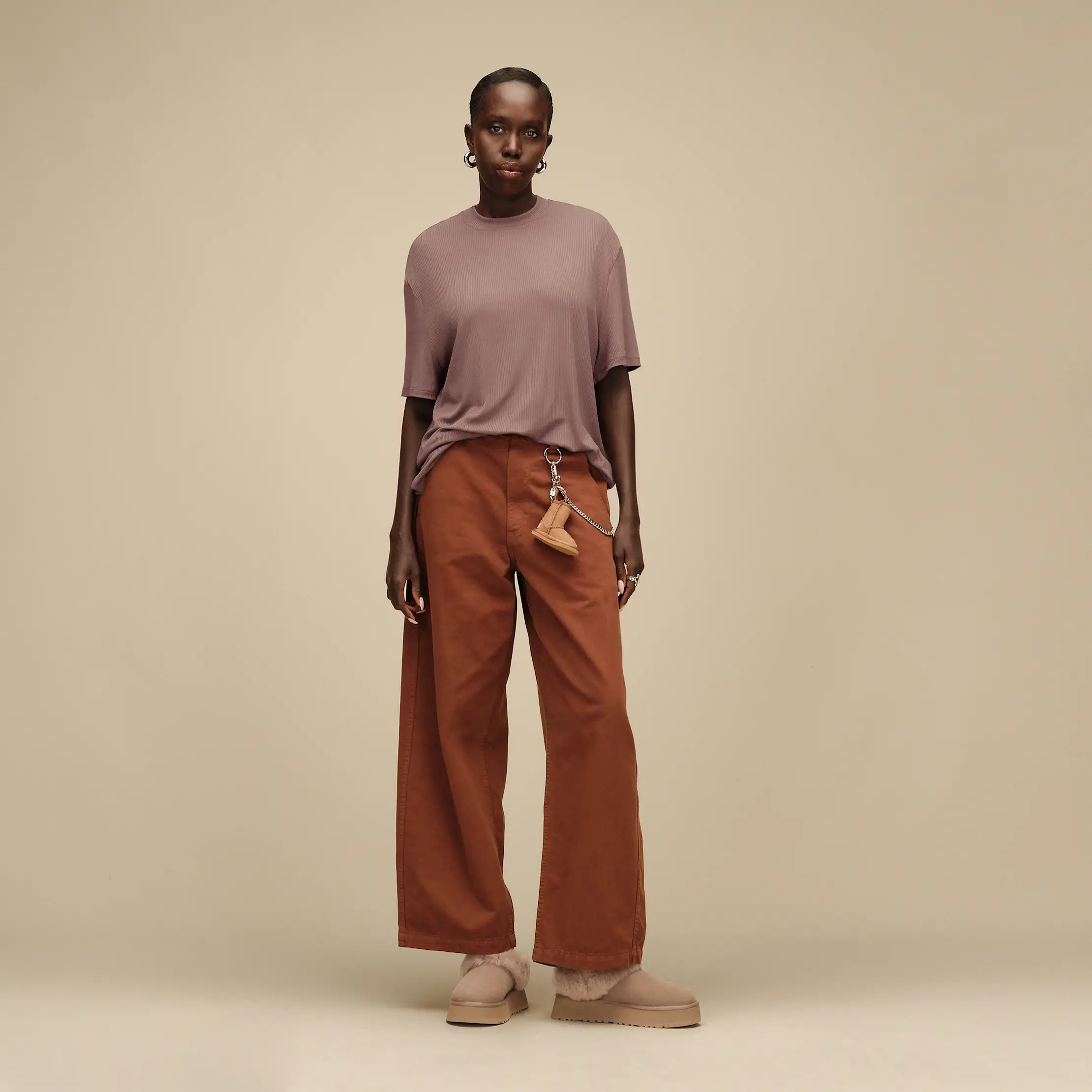 Women's Amarys Relaxed Rib Tee - Image 6